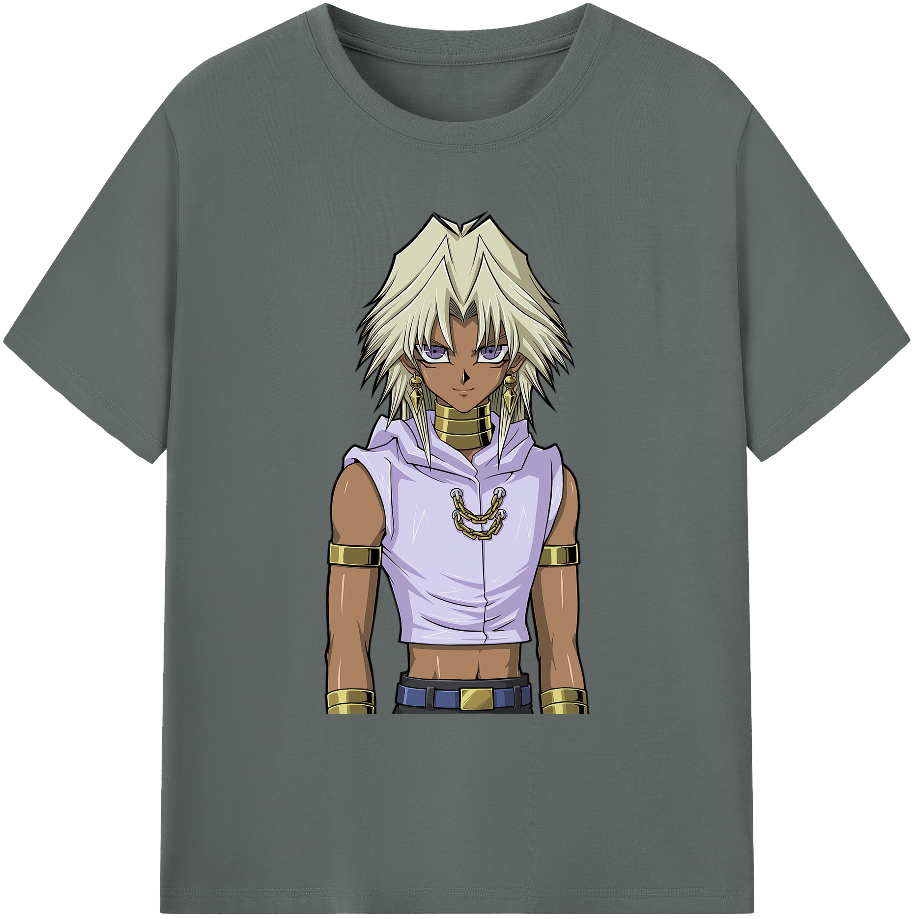 遊☆戯☆王 Yu-Gi-Oh! 綿100％ メンズ半袖Tシャツ｜肌触りやわらか＆通気性
